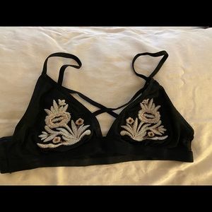 HUNT & ORCHARD Embroidered Bralette